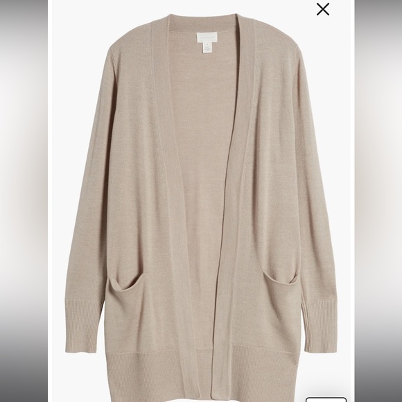 Nordstrom Everyday Open Front Cardigan - Picture 5 of 8